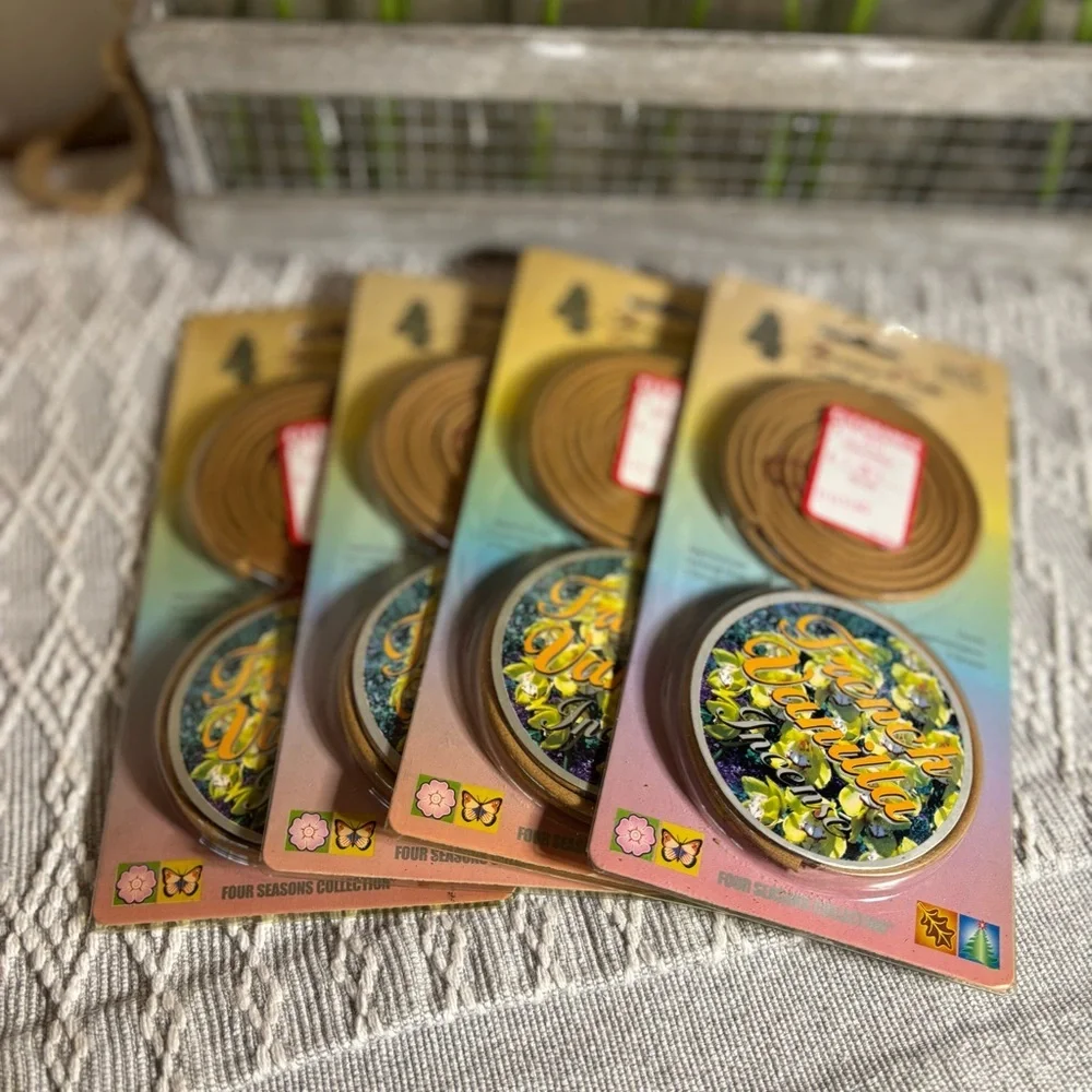 Great American Company Incense Coil Bundle. 4 In Each Pack.‎ 28 Total. Cin/Van.